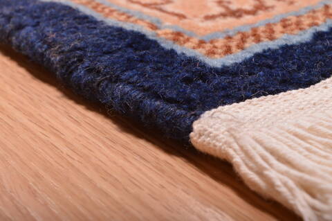 Kerman Blue Hand Knotted 910 X 137  Area Rug 100-75980 Image 19