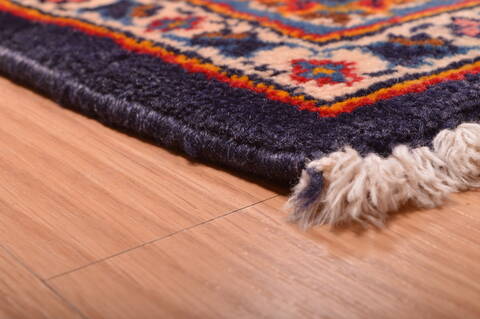 Kashan Red Hand Knotted 910 X 1211  Area Rug 100-75986 Image 11