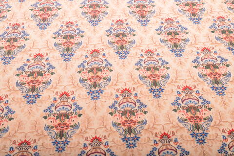 Qum Red Hand Knotted 910 X 1210  Area Rug 100-75991 Image 16
