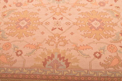 Kilim Beige Hand Knotted 95 X 131  Area Rug 100-76023 Image 12