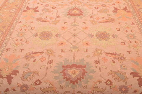Kilim Beige Hand Knotted 95 X 131  Area Rug 100-76023 Image 1