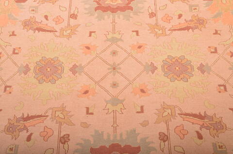 Kilim Beige Hand Knotted 95 X 131  Area Rug 100-76023 Image 2