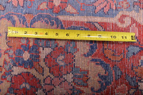 Mahal Red Hand Knotted 99 X 133  Area Rug 100-76028 Image 12