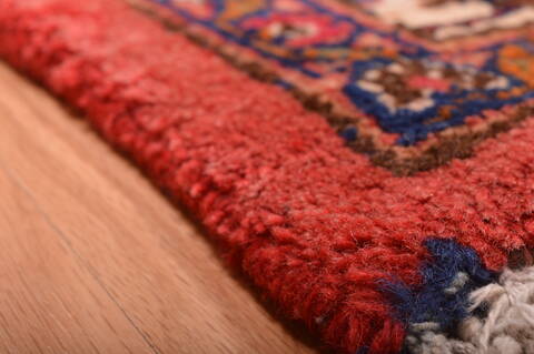 Mashad Red Hand Knotted 97 X 1111  Area Rug 100-76046 Image 17