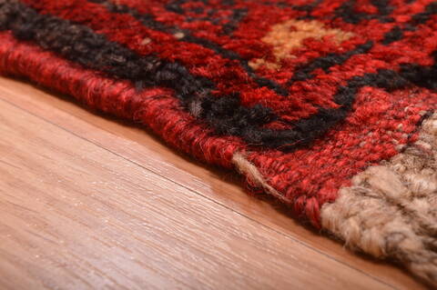 Khan Mohammadi Orange Hand Knotted 80 X 114  Area Rug 100-76090 Image 1