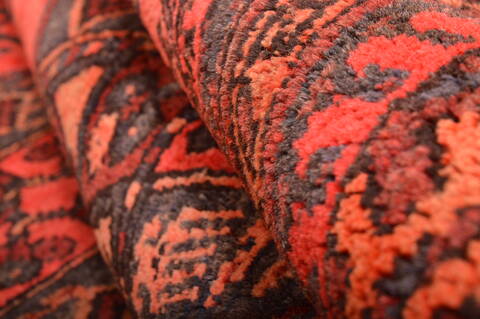 Khan Mohammadi Red Hand Knotted 40 X 60  Area Rug 100-76093 Image 3