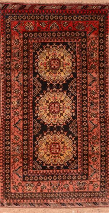 Kizalayak Red Hand Knotted 36 X 66  Area Rug 100-76104 Image 0