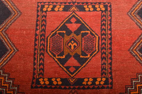 Khan Mohammadi Blue Runner Hand Knotted 35 X 70  Area Rug 100-76110 Image 15