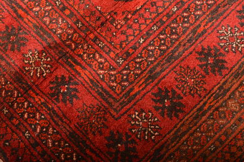 Khan Mohammadi Red Hand Knotted 37 X 63  Area Rug 100-76112 Image 12