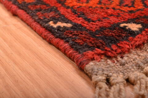 Khan Mohammadi Red Hand Knotted 37 X 63  Area Rug 100-76112 Image 15