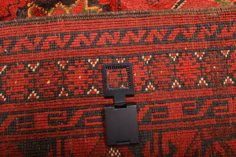 Khan Mohammadi Red Hand Knotted 68 X 98  Area Rug 100-76123 Image 8