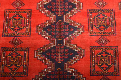 Khan Mohammadi Red Hand Knotted 67 X 97  Area Rug 100-76124 Image 7