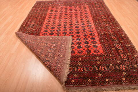 Khan Mohammadi Purple Hand Knotted 70 X 99  Area Rug 100-76127 Image 10