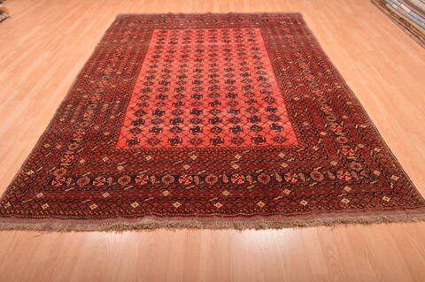 Khan Mohammadi Purple Hand Knotted 70 X 99  Area Rug 100-76127 Image 1
