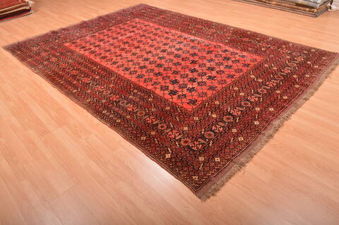 Khan Mohammadi Purple Hand Knotted 70 X 99  Area Rug 100-76127 Image 3