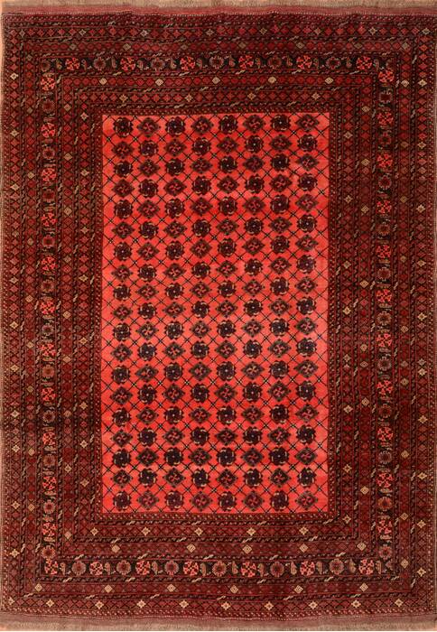 Khan Mohammadi Purple Hand Knotted 70 X 99  Area Rug 100-76127 Image 0