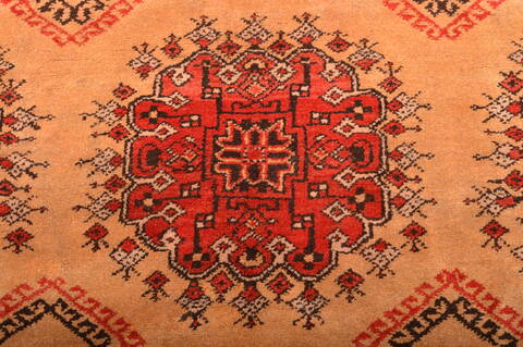 Khan Mohammadi Beige Hand Knotted 80 X 126  Area Rug 100-76128 Image 15