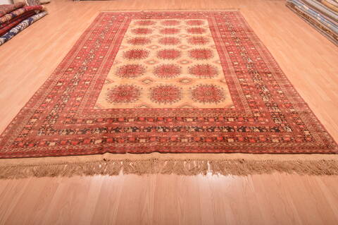 Khan Mohammadi Beige Hand Knotted 80 X 126  Area Rug 100-76128 Image 6