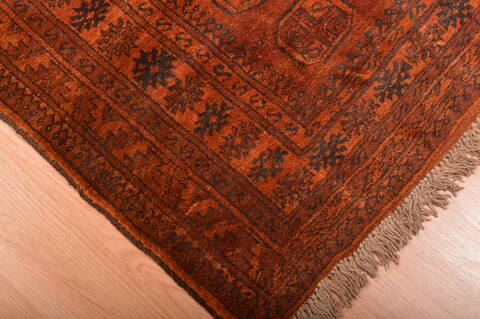 Khan Mohammadi Brown Hand Knotted 35 X 63  Area Rug 100-76134 Image 13