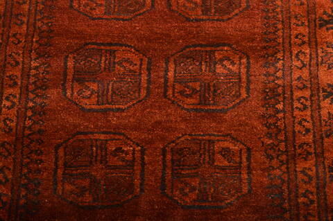 Khan Mohammadi Brown Hand Knotted 35 X 63  Area Rug 100-76134 Image 14