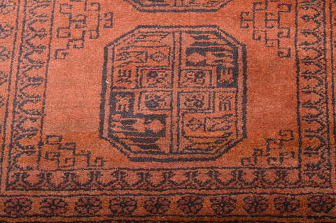 Khan Mohammadi Brown Hand Knotted 34 X 65  Area Rug 100-76137 Image 11