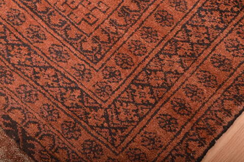 Khan Mohammadi Brown Hand Knotted 34 X 65  Area Rug 100-76137 Image 12