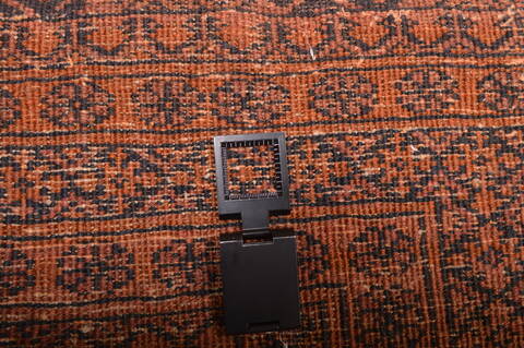 Khan Mohammadi Brown Hand Knotted 34 X 65  Area Rug 100-76137 Image 5