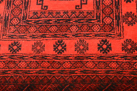 Khan Mohammadi Purple Runner Hand Knotted 35 X 68  Area Rug 100-76147 Image 8