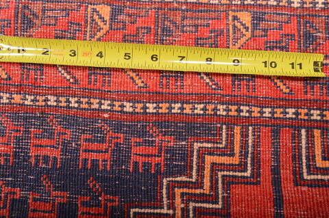 Khan Mohammadi Blue Hand Knotted 610 X 105  Area Rug 100-76148 Image 15