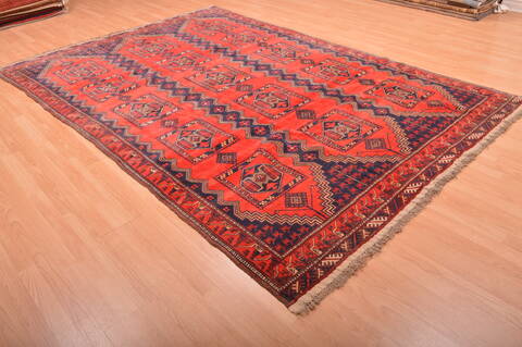 Khan Mohammadi Blue Hand Knotted 610 X 105  Area Rug 100-76148 Image 3