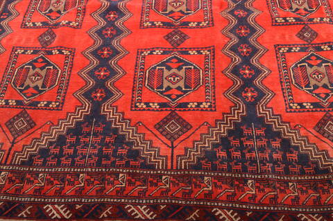 Khan Mohammadi Blue Hand Knotted 610 X 105  Area Rug 100-76148 Image 8