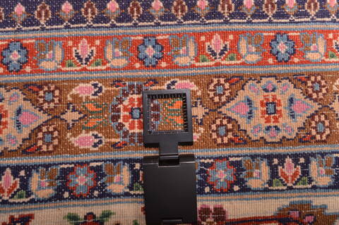 Mood Beige Hand Knotted 98 X 130  Area Rug 100-76180 Image 18