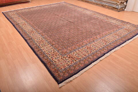 Mood Beige Hand Knotted 98 X 130  Area Rug 100-76180 Image 3
