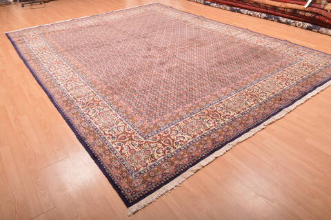 Mood Beige Hand Knotted 98 X 130  Area Rug 100-76180 Image 5
