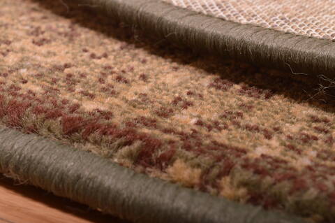 Modern Green Round Machine Made 411 X 411  Area Rug 100-76199 Image 10