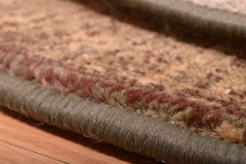 Modern Green Round Machine Made 411 X 411  Area Rug 100-76199 Image 9