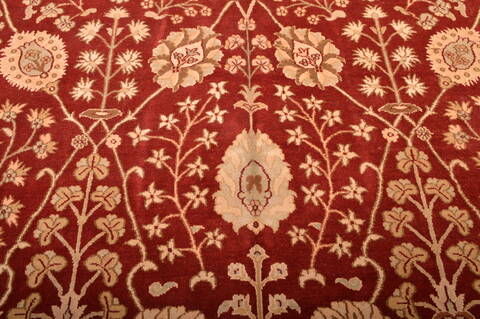 Jaipur Red Hand Knotted 103 X 149  Area Rug 100-76283 Image 11