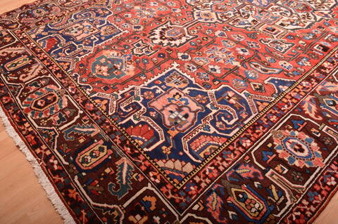 Bakhtiar Brown Hand Knotted 98 X 151  Area Rug 100-76290 Image 18