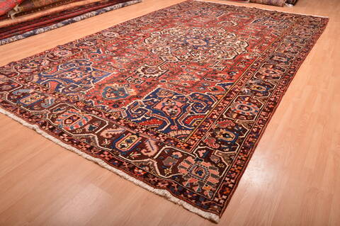 Bakhtiar Brown Hand Knotted 98 X 151  Area Rug 100-76290 Image 5