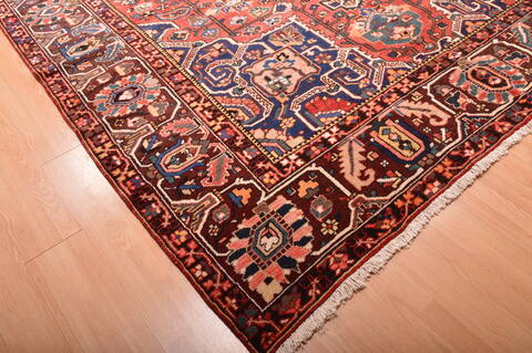 Bakhtiar Brown Hand Knotted 98 X 151  Area Rug 100-76290 Image 6
