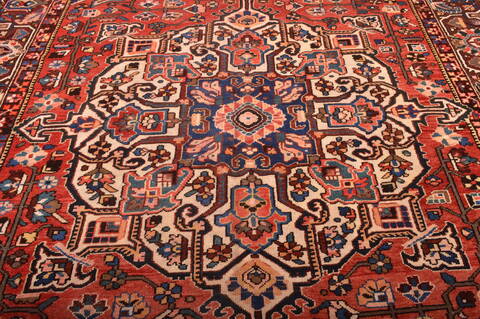 Bakhtiar Brown Hand Knotted 98 X 151  Area Rug 100-76290 Image 7