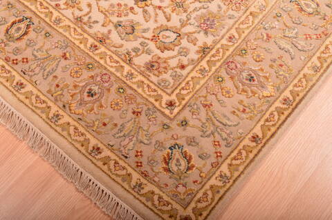 Jaipur Beige Hand Knotted 40 X 511  Area Rug 100-76298 Image 12