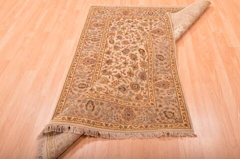 Jaipur Beige Hand Knotted 40 X 511  Area Rug 100-76298 Image 16