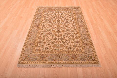 Jaipur Beige Hand Knotted 40 X 511  Area Rug 100-76298 Image 5