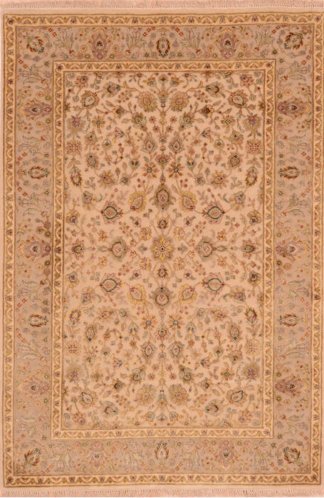 Jaipur Beige Hand Knotted 40 X 511  Area Rug 100-76298 Image 0