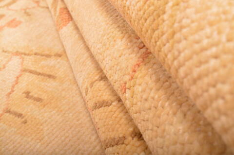 Ziegler Beige Hand Knotted 81 X 100  Area Rug 100-76312 Image 15