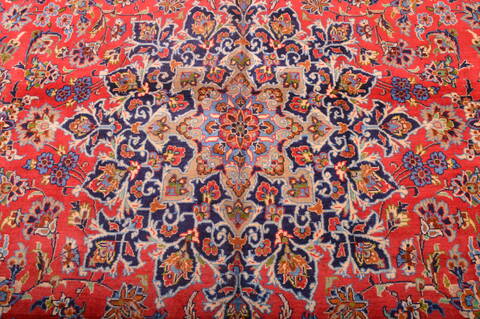 Najaf-abad Red Hand Knotted 96 X 156  Area Rug 100-76315 Image 10