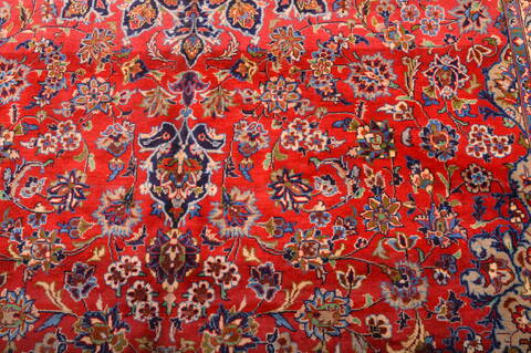 Najaf-abad Red Hand Knotted 96 X 156  Area Rug 100-76315 Image 11