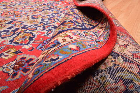 Najaf-abad Red Hand Knotted 96 X 156  Area Rug 100-76315 Image 14