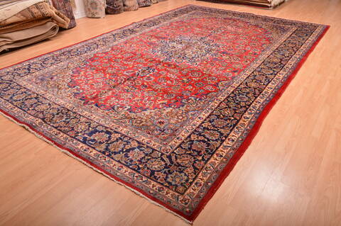Najaf-abad Red Hand Knotted 96 X 156  Area Rug 100-76315 Image 19